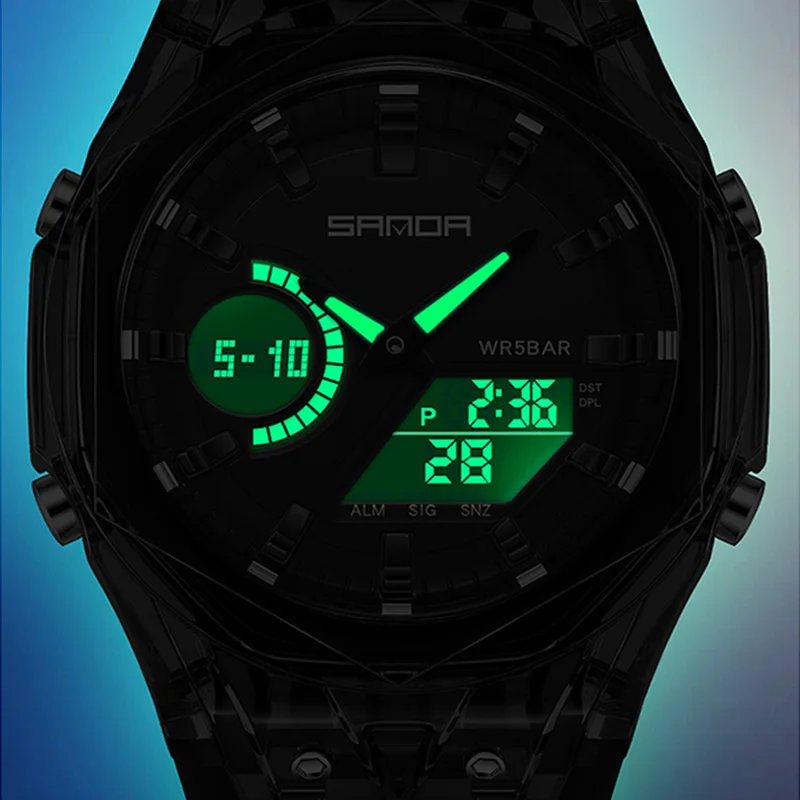SANDA Fashion Electronic Quart - Men'S Fashion Zone ulasan dan harga