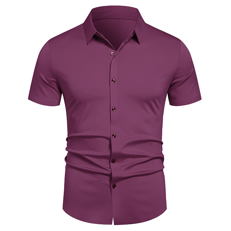 No Ironing Business Shirts Men - Men'S Fashion Formal ulasan dan harga