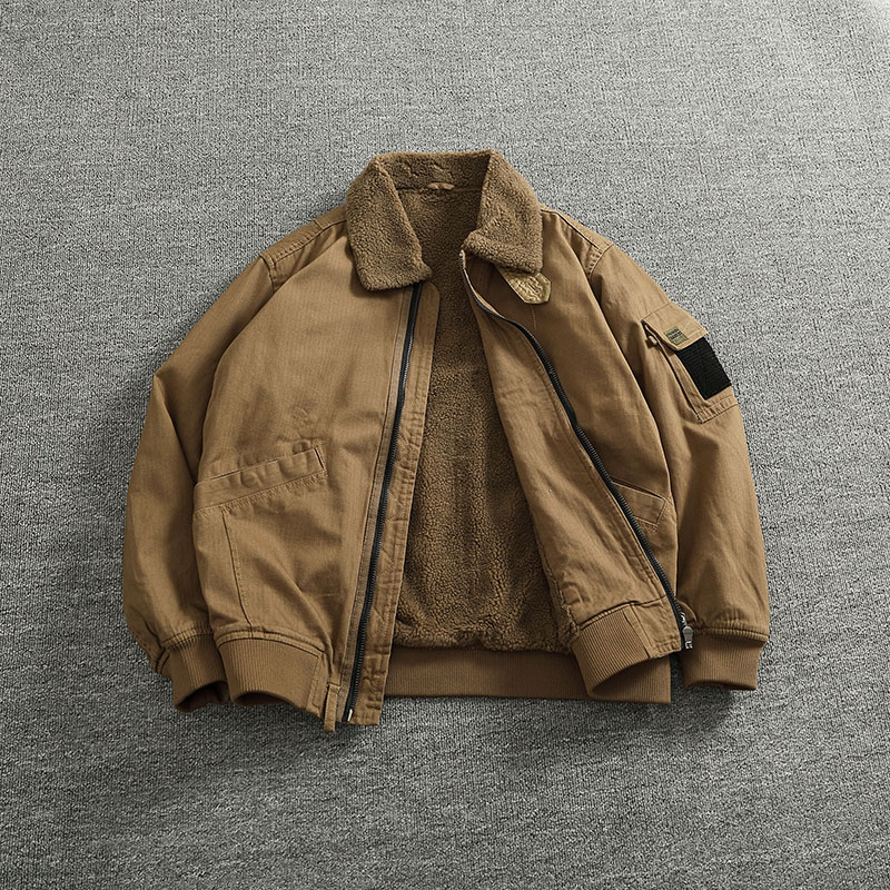 Cargo cotton coat coat imitati - Mens Fashion Bomber Jacket ulasan dan harga