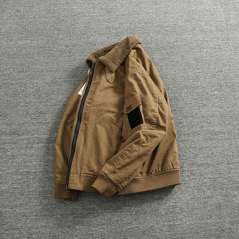 Cargo cotton coat coat imitati - Mens Fashion Bomber Jacket ulasan dan harga