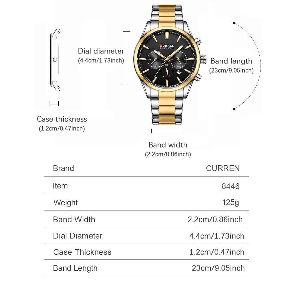 CURREN Casual Quartz Chrono Sp - Men'S Fashion Jewelry ulasan dan harga