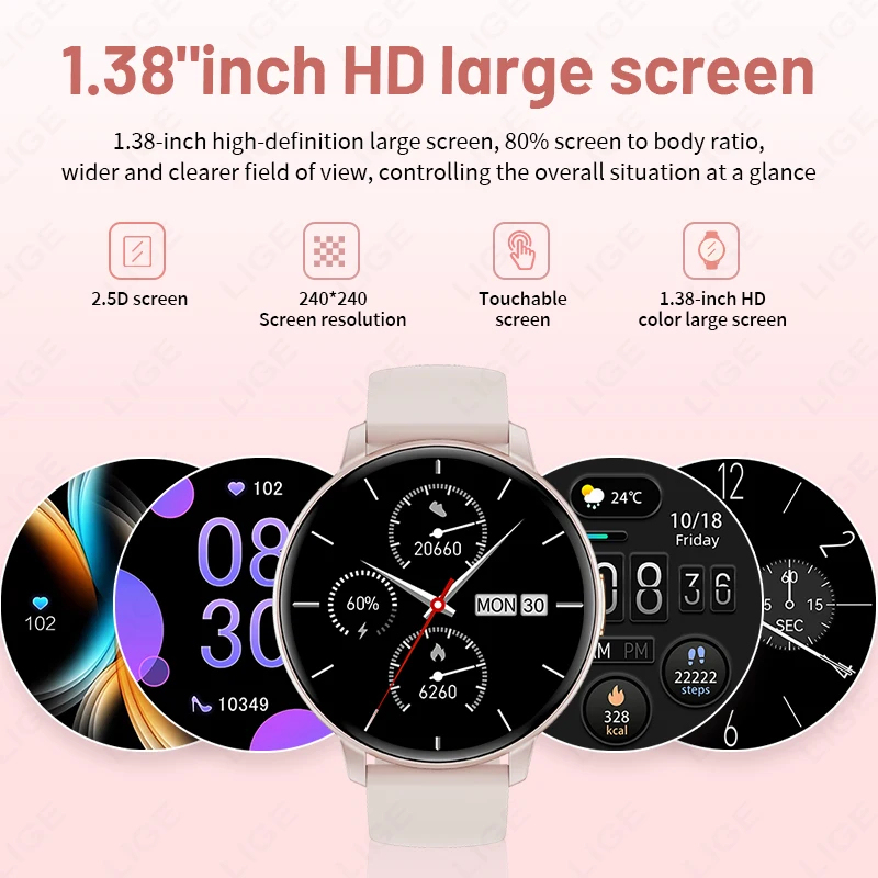 2026 Fashion Smart Watch Women - Men'S Fashion App ulasan dan harga