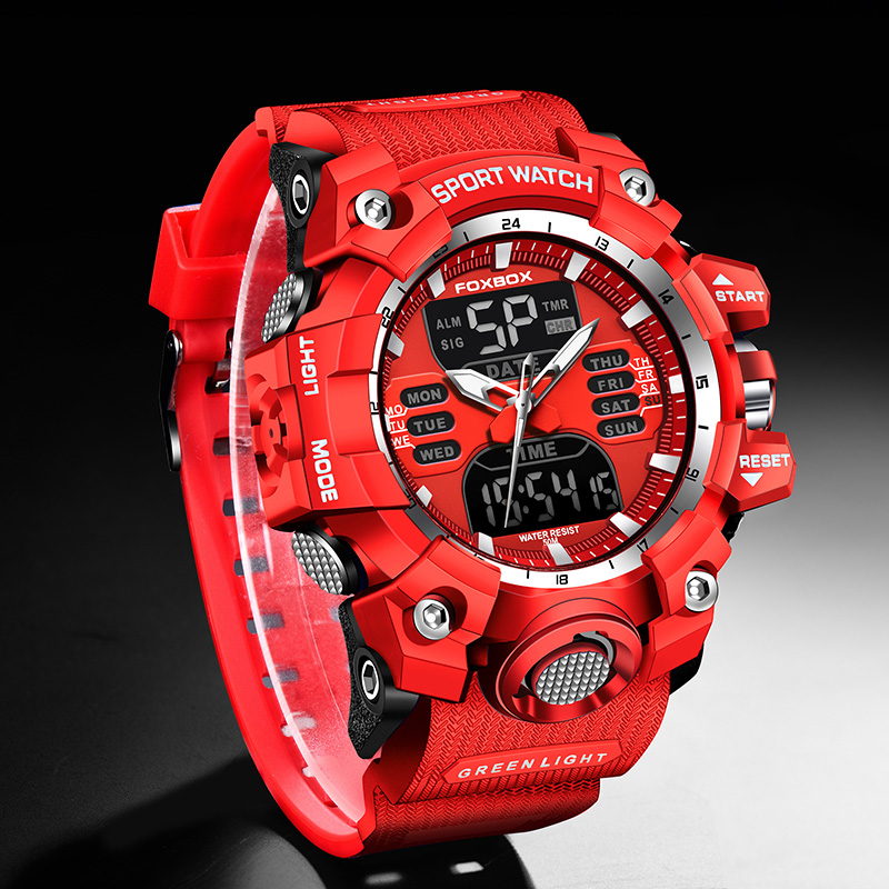FOXBOX Military Watch for Men  - Men'S Fashion Zone ulasan dan harga