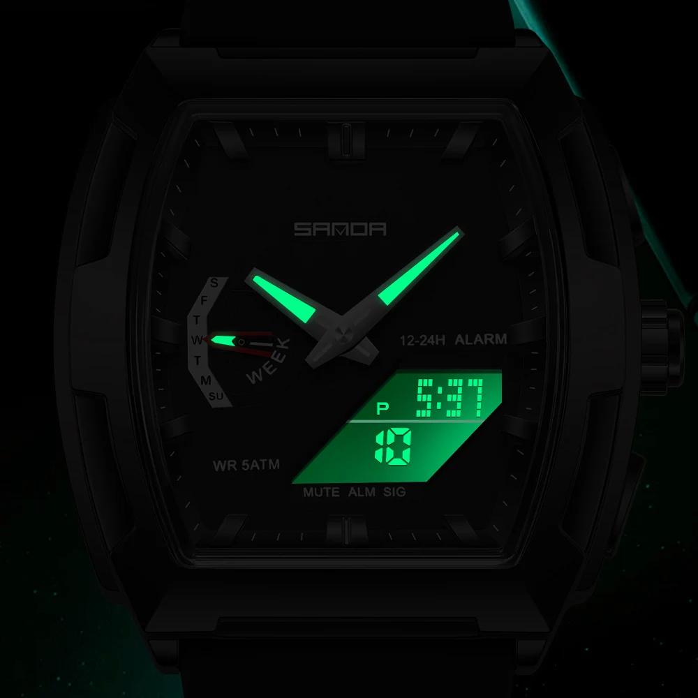 SANDA Military Man Watches Lux - Men'S Fashion Zone ulasan dan harga