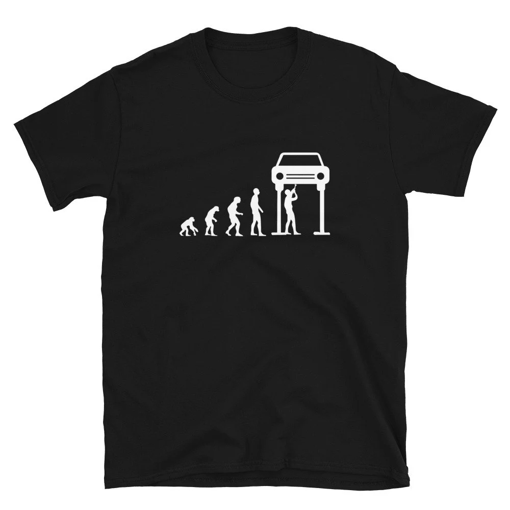 Car Mechanic Evolution T-shirt - Men'S Fashion Evolution ulasan dan harga