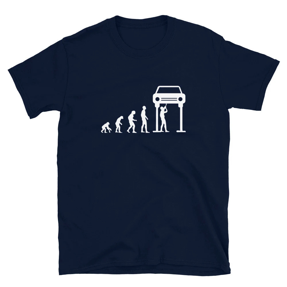 Car Mechanic Evolution T-shirt - Men'S Fashion Evolution ulasan dan harga