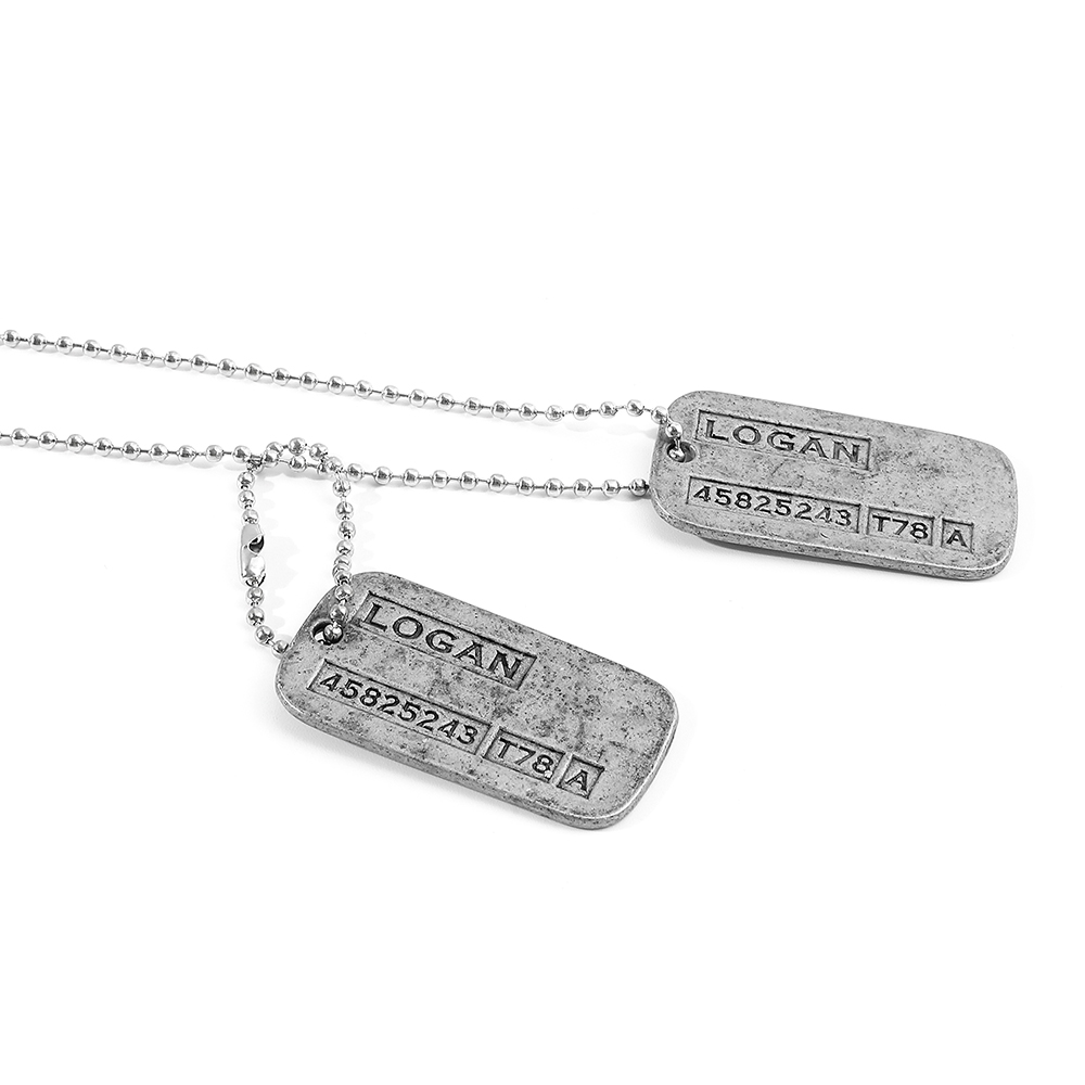 X-Men Wolverine Military Card  - Men'S Fashion Jewelry ulasan dan harga
