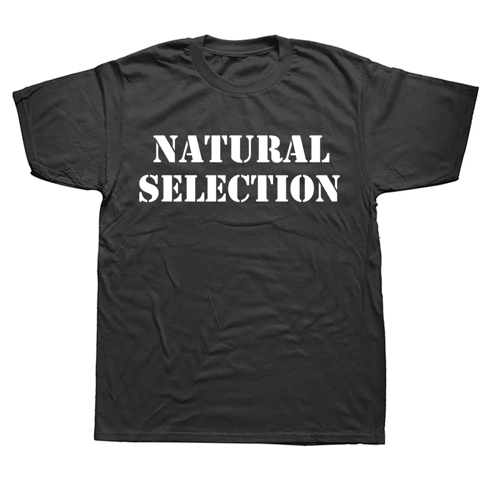 Natural Selection Text Printin - Men'S Fashion Evolution ulasan dan harga