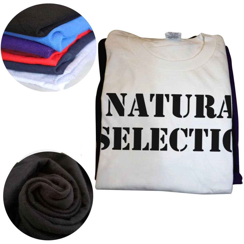 Natural Selection Text Printin - Men'S Fashion Evolution ulasan dan harga
