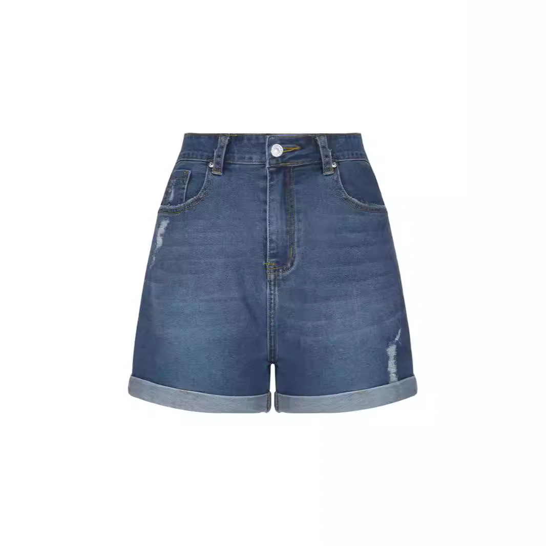 Shorts Jeans Women Streetwear  - Skinny Jeans Ripped ulasan dan harga