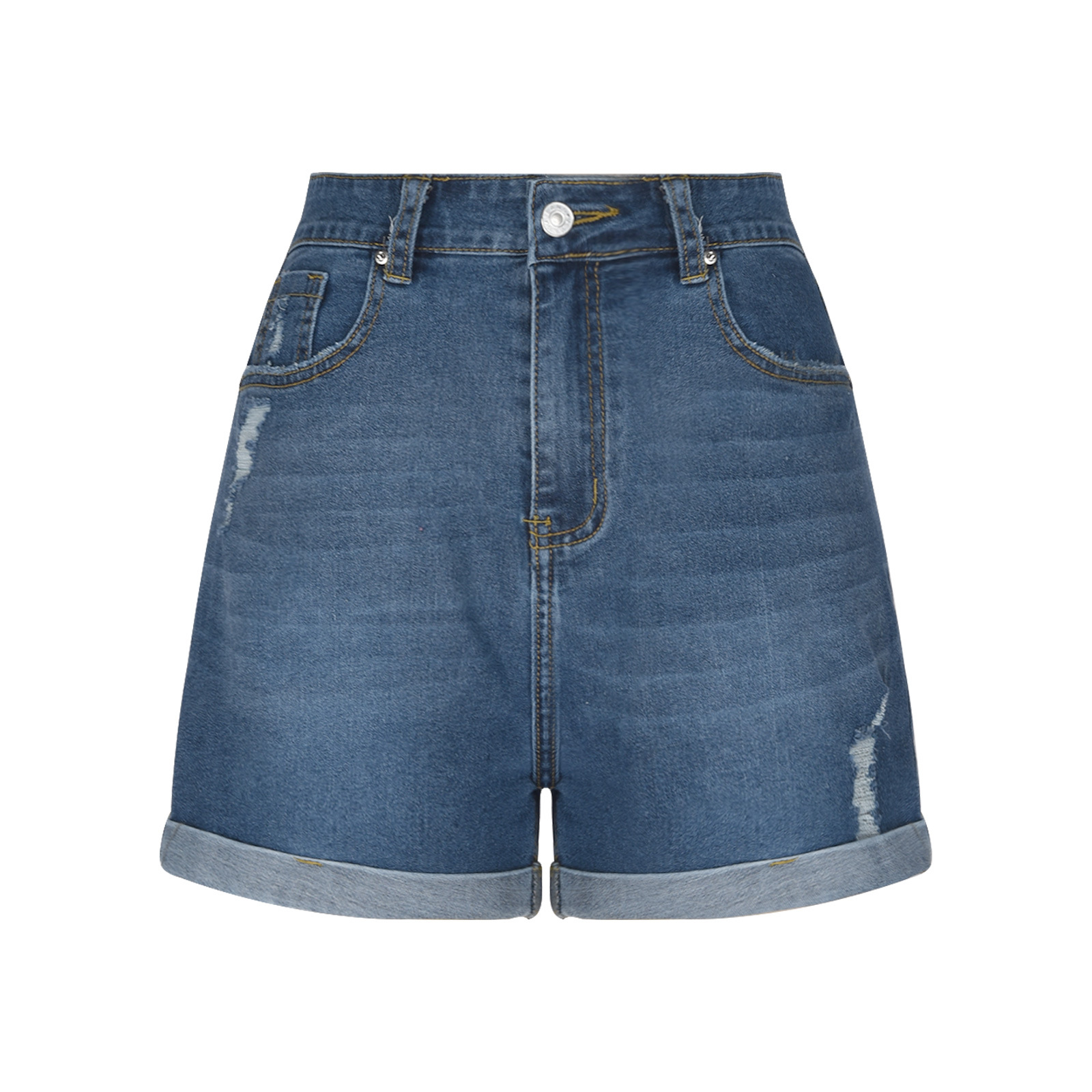 Shorts Jeans Women Streetwear  - Skinny Jeans Ripped ulasan dan harga