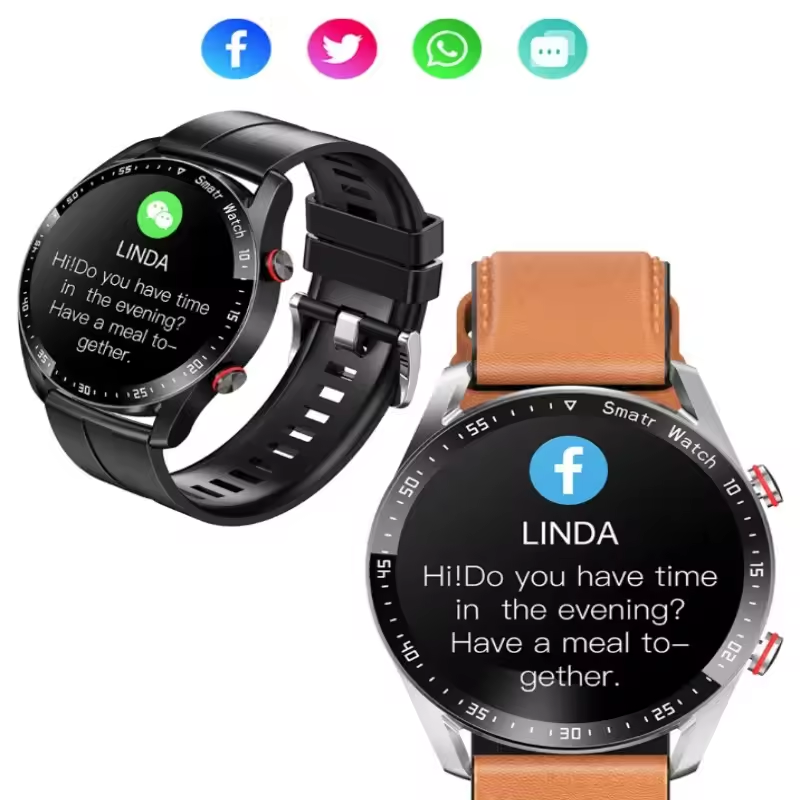 HW20 Smart Watch 1.28 Inch HD  - Men'S Fashion App ulasan dan harga
