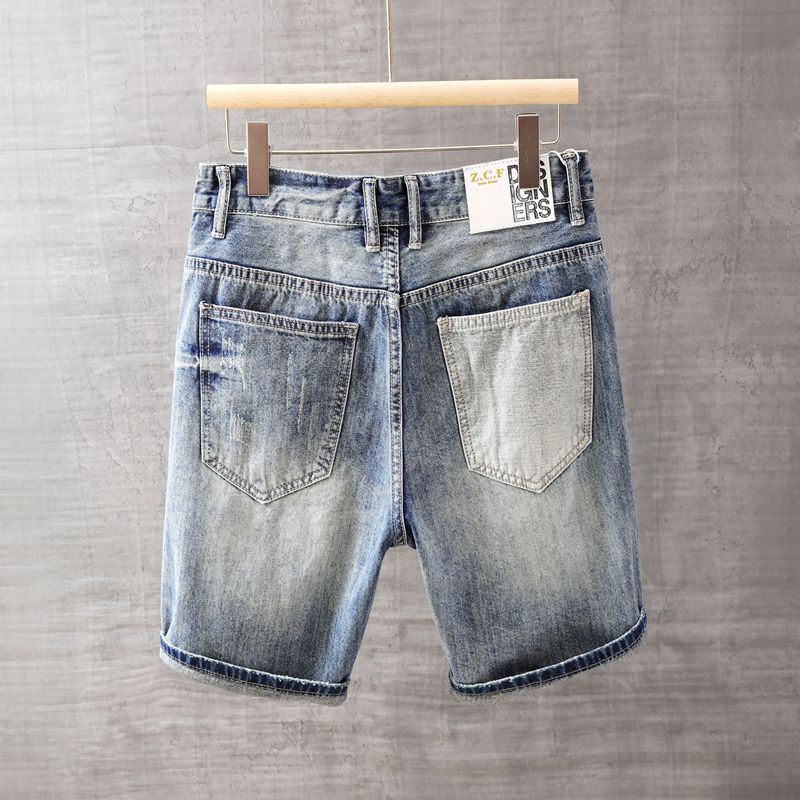 Men's Short Jeans Pants with P - Xl Men'S Fashion ulasan dan harga