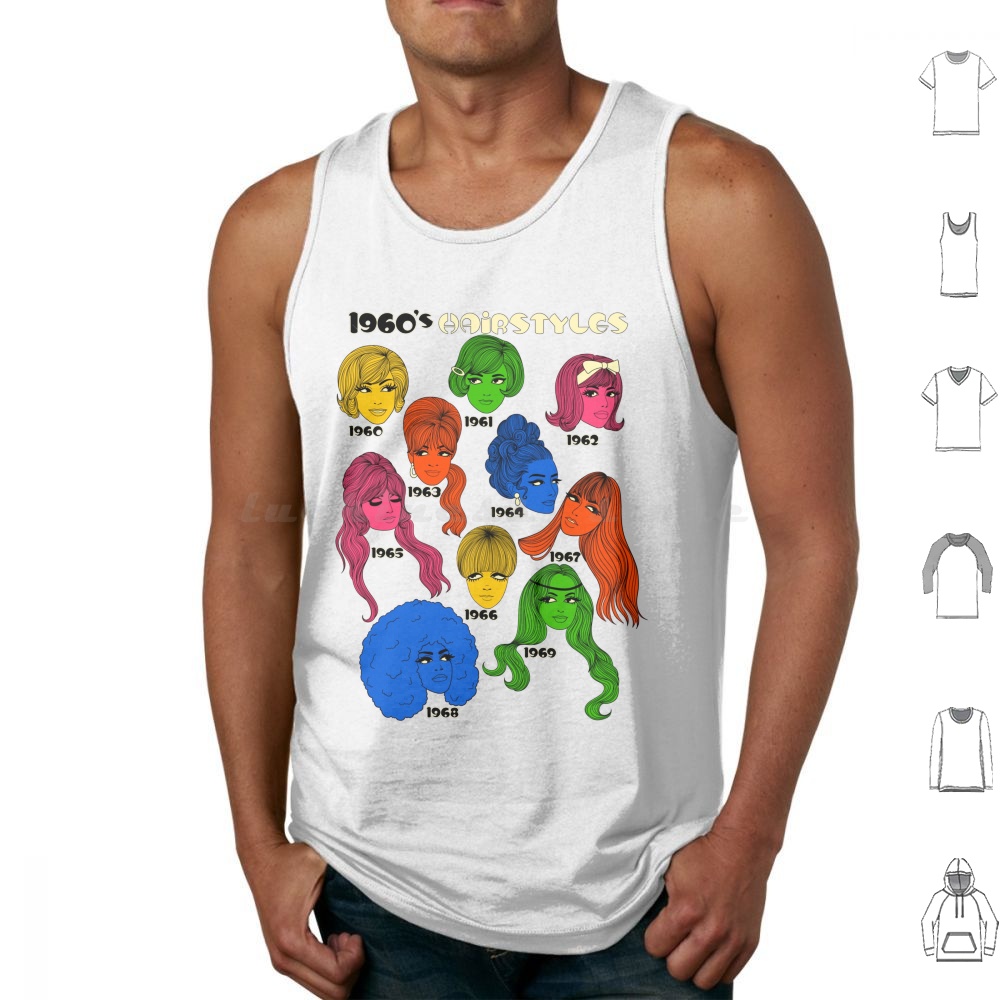 1960s Hairstyles Tank Tops Pri - Men'S Fashion 1960S ulasan dan harga