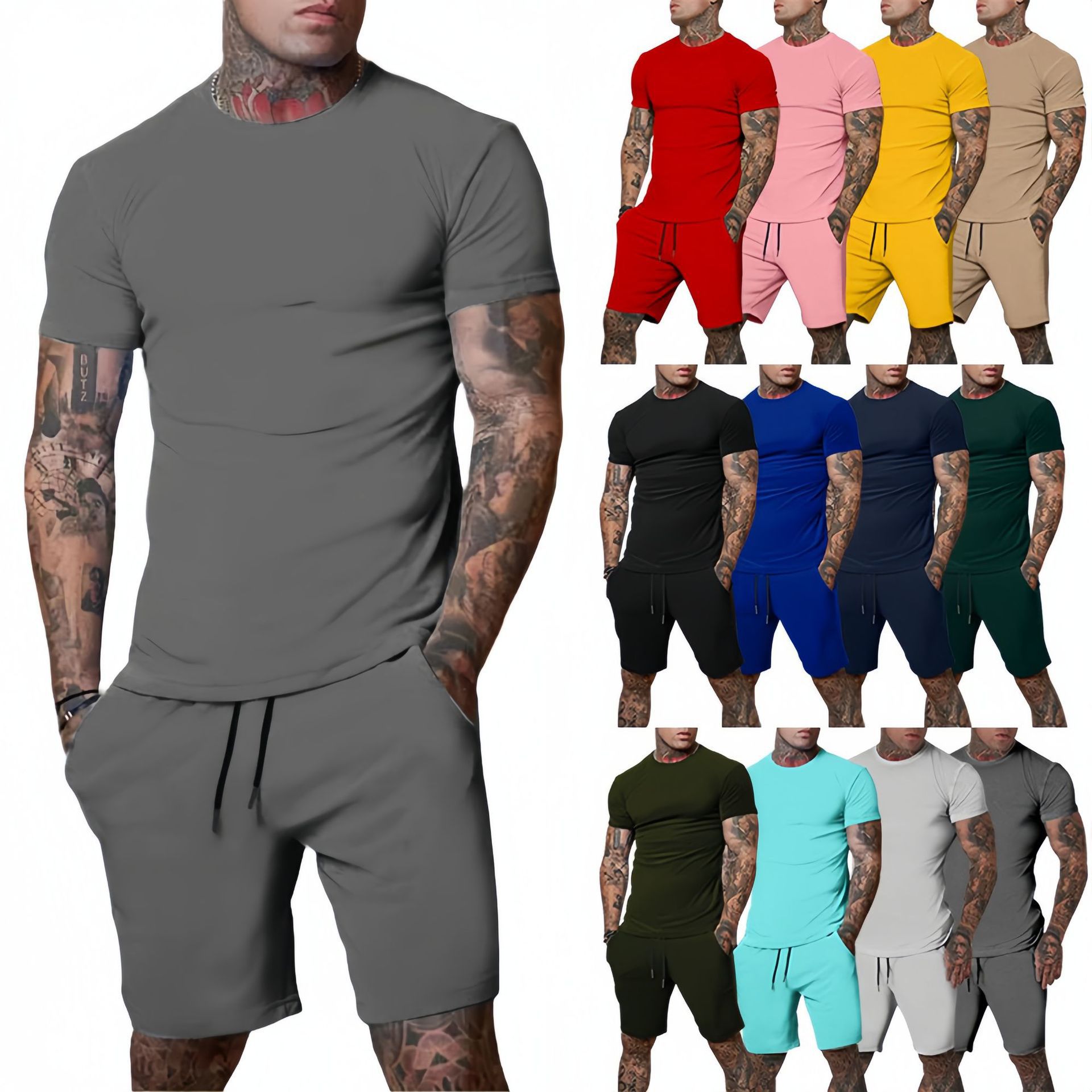 Fashionable and Casual Summer  - Queer Men'S Fashion ulasan dan harga