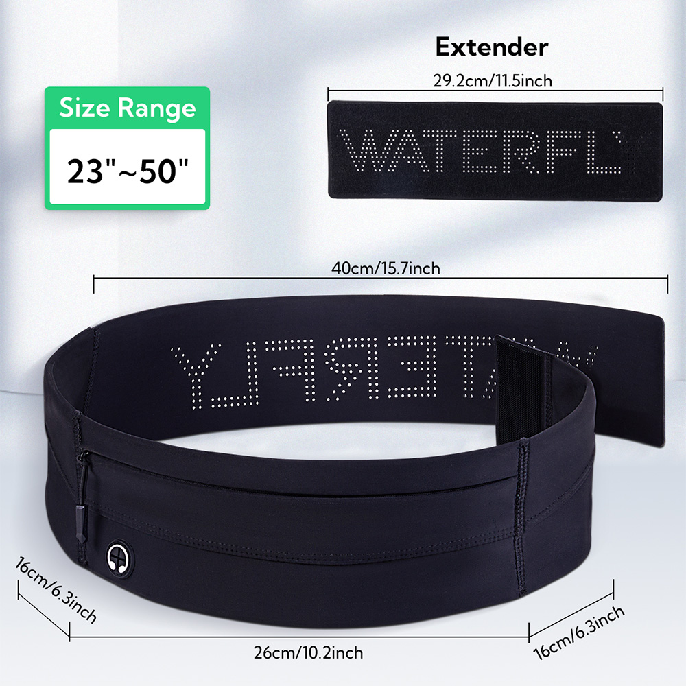 WATERFLY Running Belt Fanny Pa - Belt Mens Fashion ulasan dan harga