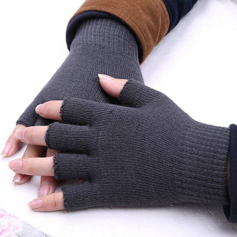 Winter Warm Stretch Knitted Fi - Men'S Fashion Gloves ulasan dan harga