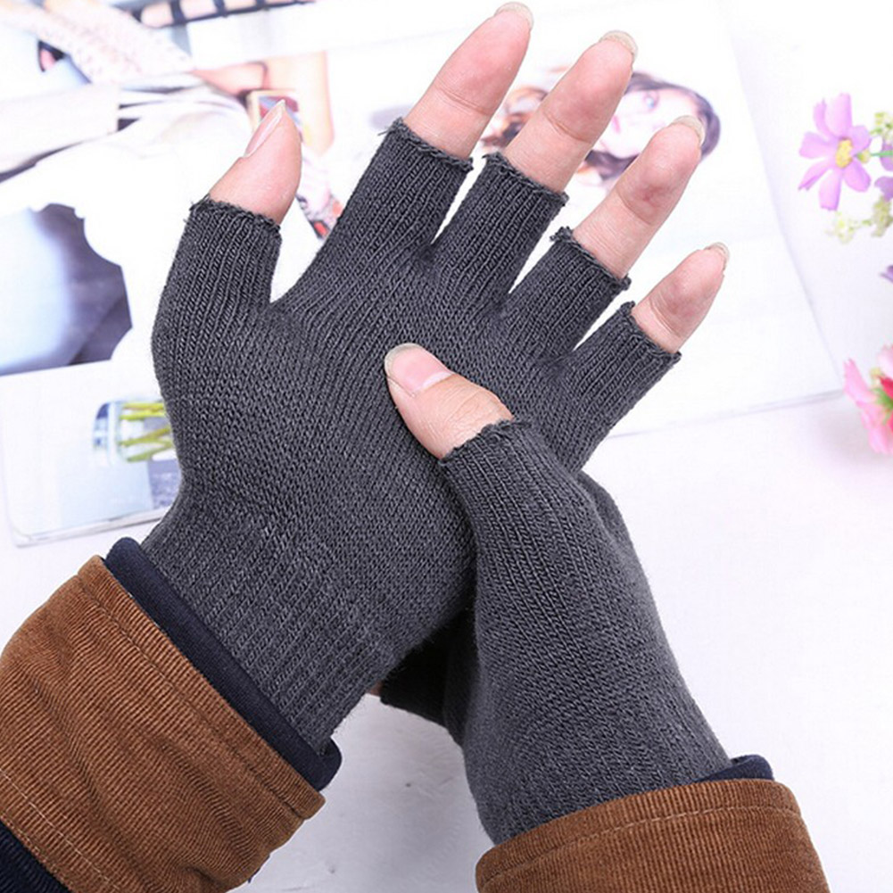 Winter Warm Stretch Knitted Fi - Men'S Fashion Gloves ulasan dan harga