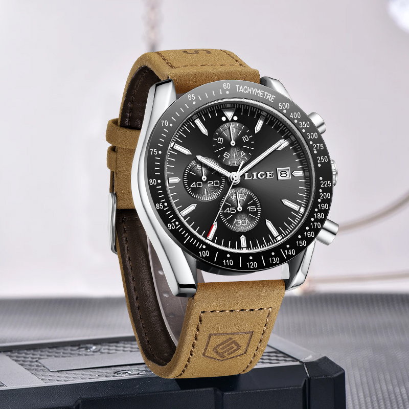 LIGE Retro Fashion Outdoor Qua - Belt Mens Fashion ulasan dan harga