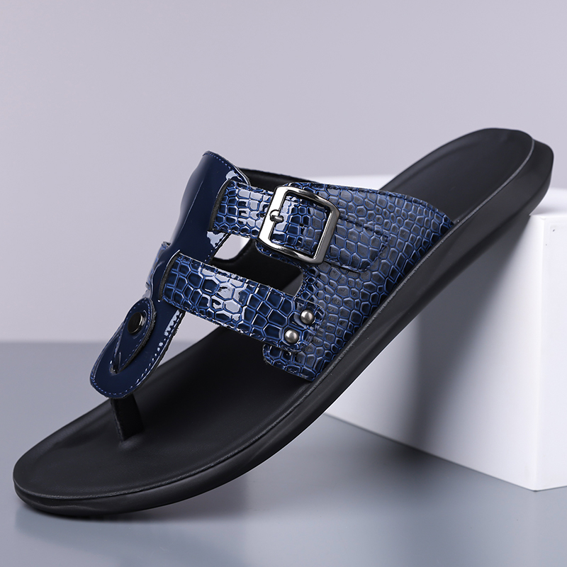 Summer New Men Flip Flops with - Belt Mens Fashion ulasan dan harga