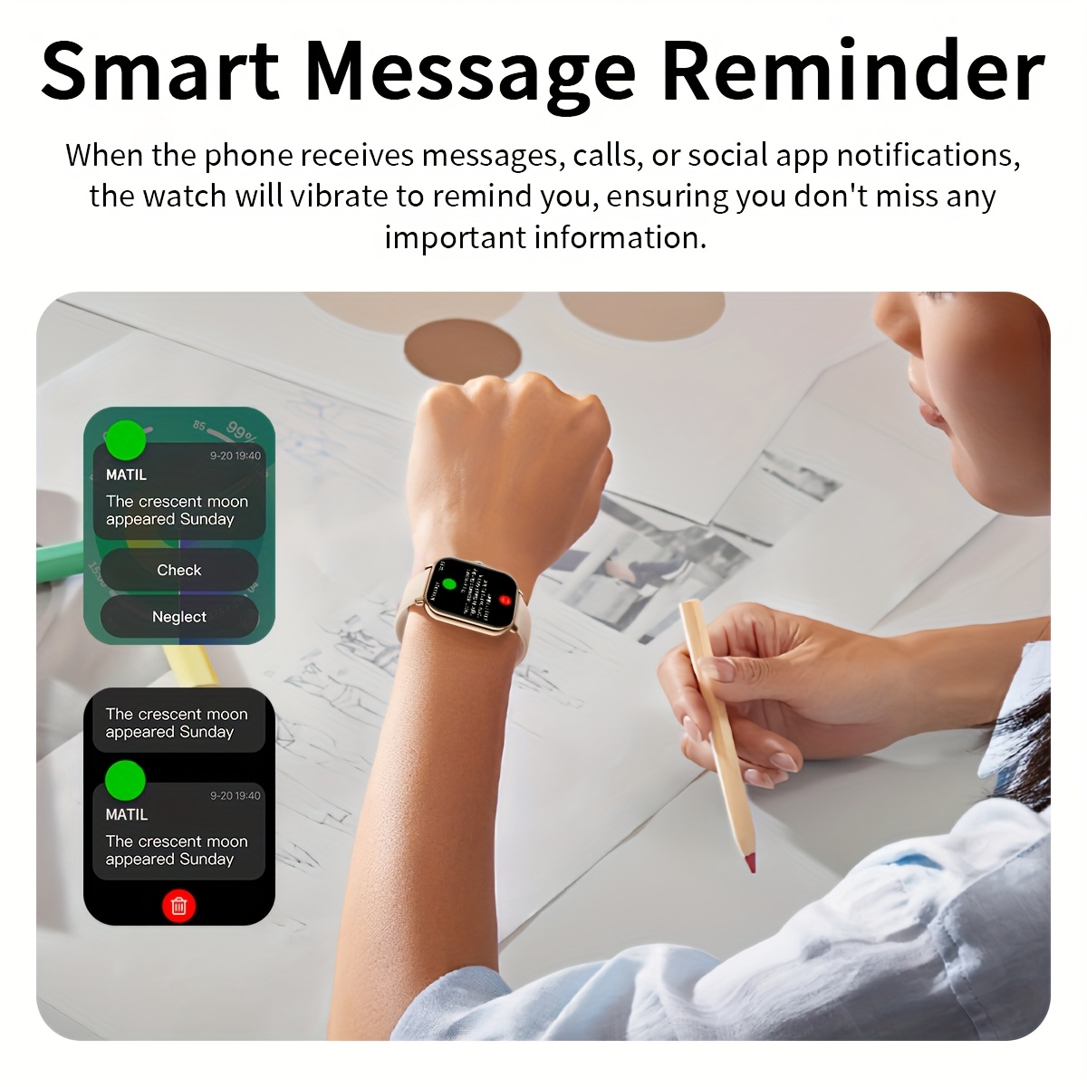 1.83-Inch Smart Watch for Men  - Men'S Fashion App ulasan dan harga