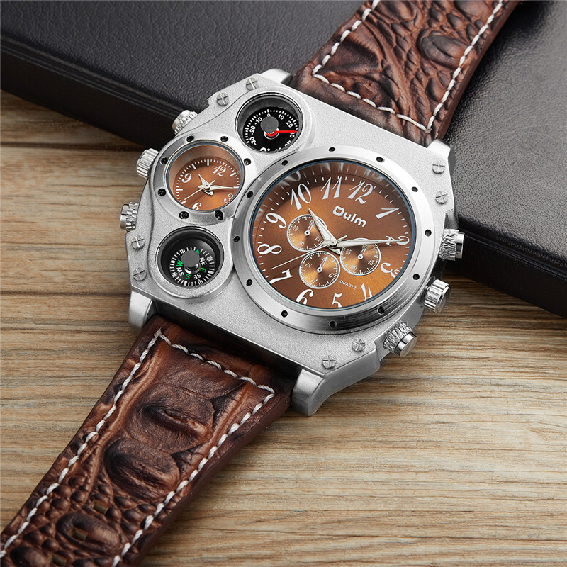New Model OULM Watch Men Quart - Men'S Fashion Zone ulasan dan harga