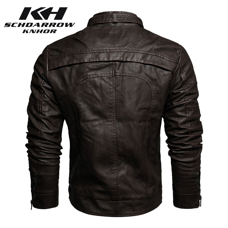 Men's Leather Jacket Autumn Wi - Mens Fashion Bomber Jacket ulasan dan harga