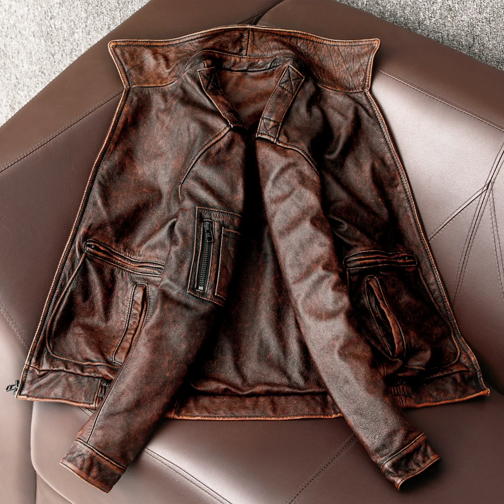 New Style Men Fashion Biker Ja - Mens Fashion Bomber Jacket ulasan dan harga