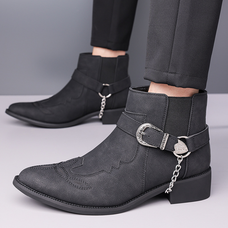 Fashion New Brand Retro Men's  - Mens Fashion Vintage ulasan dan harga