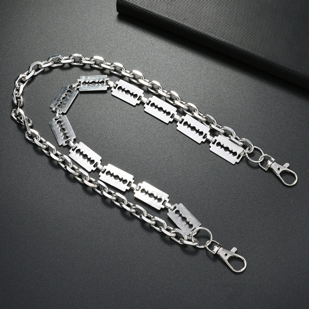 Punk Metal Chain Keychains for - Belt Mens Fashion ulasan dan harga