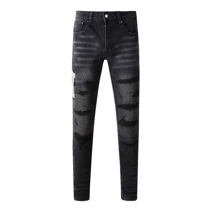 Fashion Americans Brands Men's - Skinny Jeans Ripped ulasan dan harga