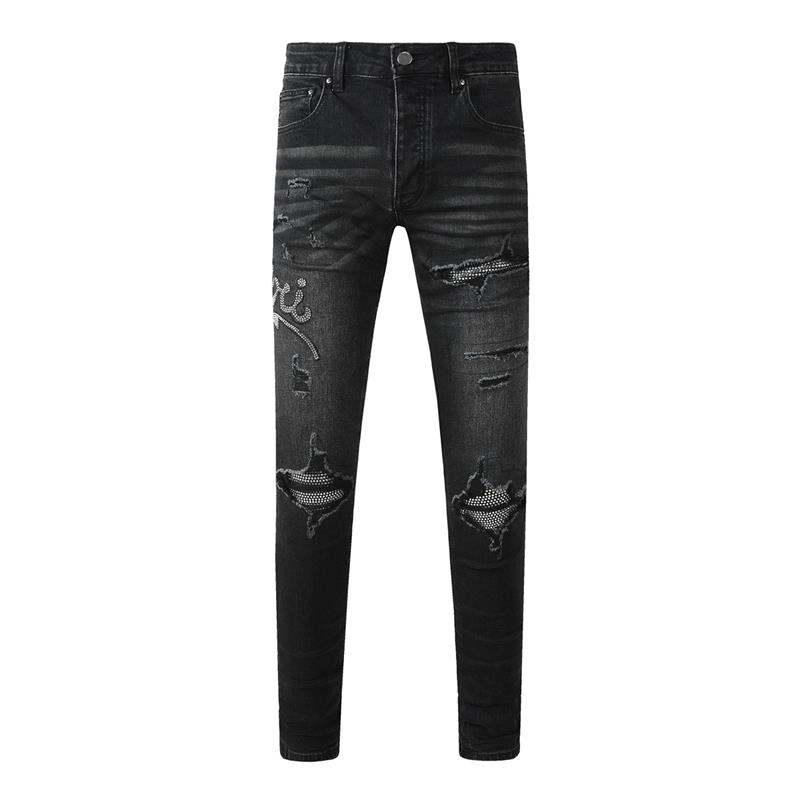 Fashion Americans Brands Men's - Skinny Jeans Ripped ulasan dan harga