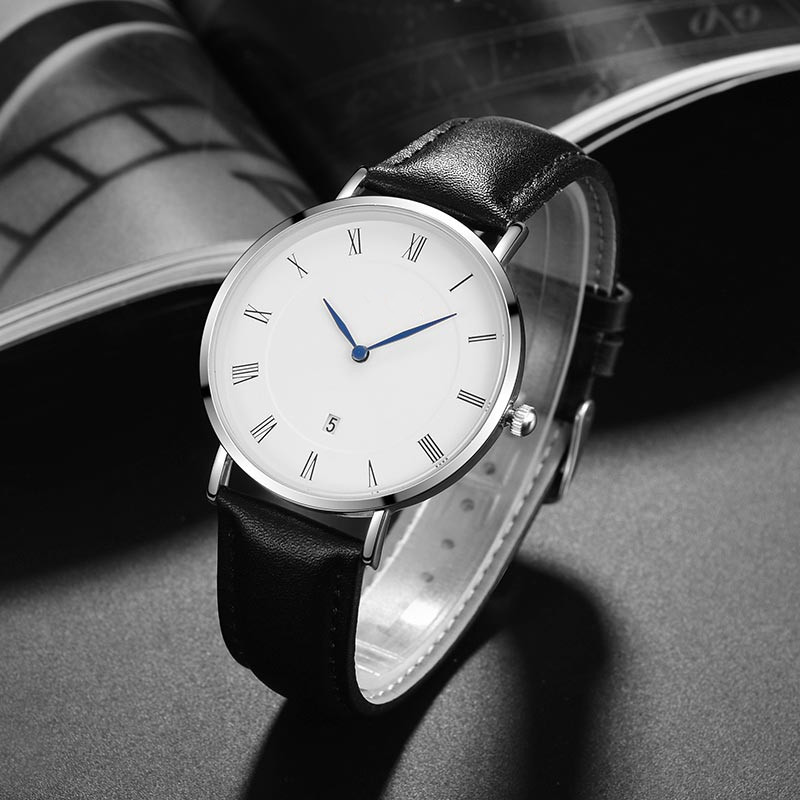 B-8210A Simple Men Watches Wit - Men'S Fashion Round Glasses ulasan dan harga