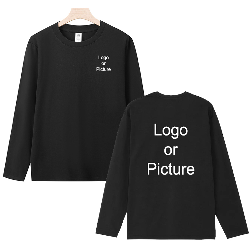 Customized Cotton Long Sleeve  - Queer Men'S Fashion ulasan dan harga