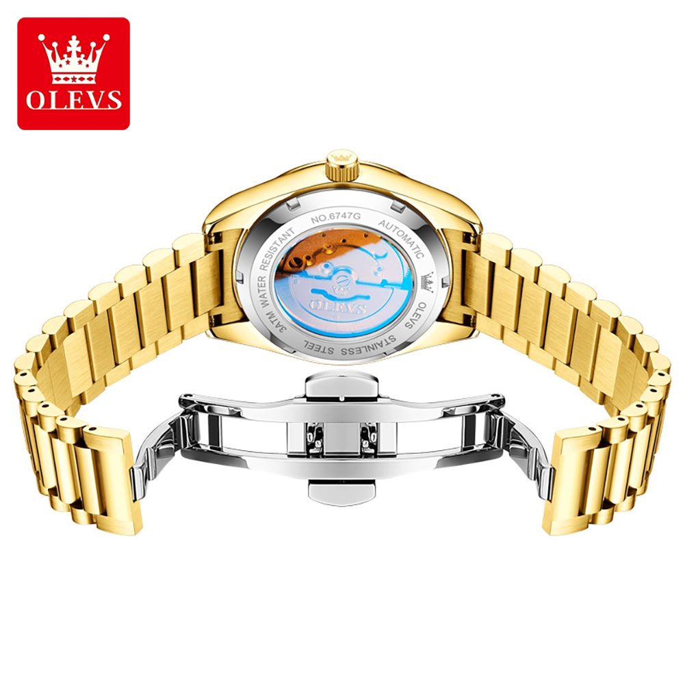 OLEVS 6747 luxury brand Men's  - Men'S Fashion Luxury Brands ulasan dan harga