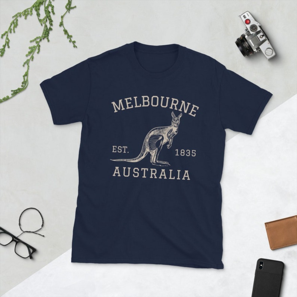 Melbourne Australia T-Shirt Au - Mens Fashion Melbourne ulasan dan harga