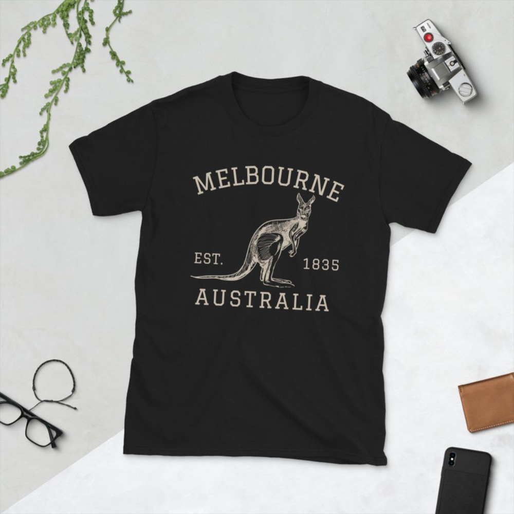 Melbourne Australia T-Shirt Au - Mens Fashion Melbourne ulasan dan harga