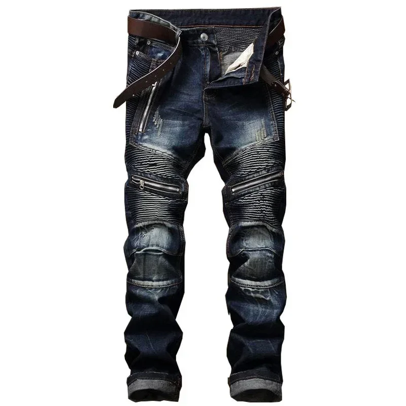 Punk Street Style Ripped Skinn - Skinny Jeans Ripped ulasan dan harga