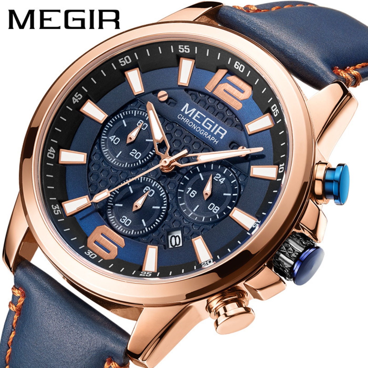 MEGIR 2020 Luxury Watches Men  - Men'S Fashion Luxury Brands ulasan dan harga
