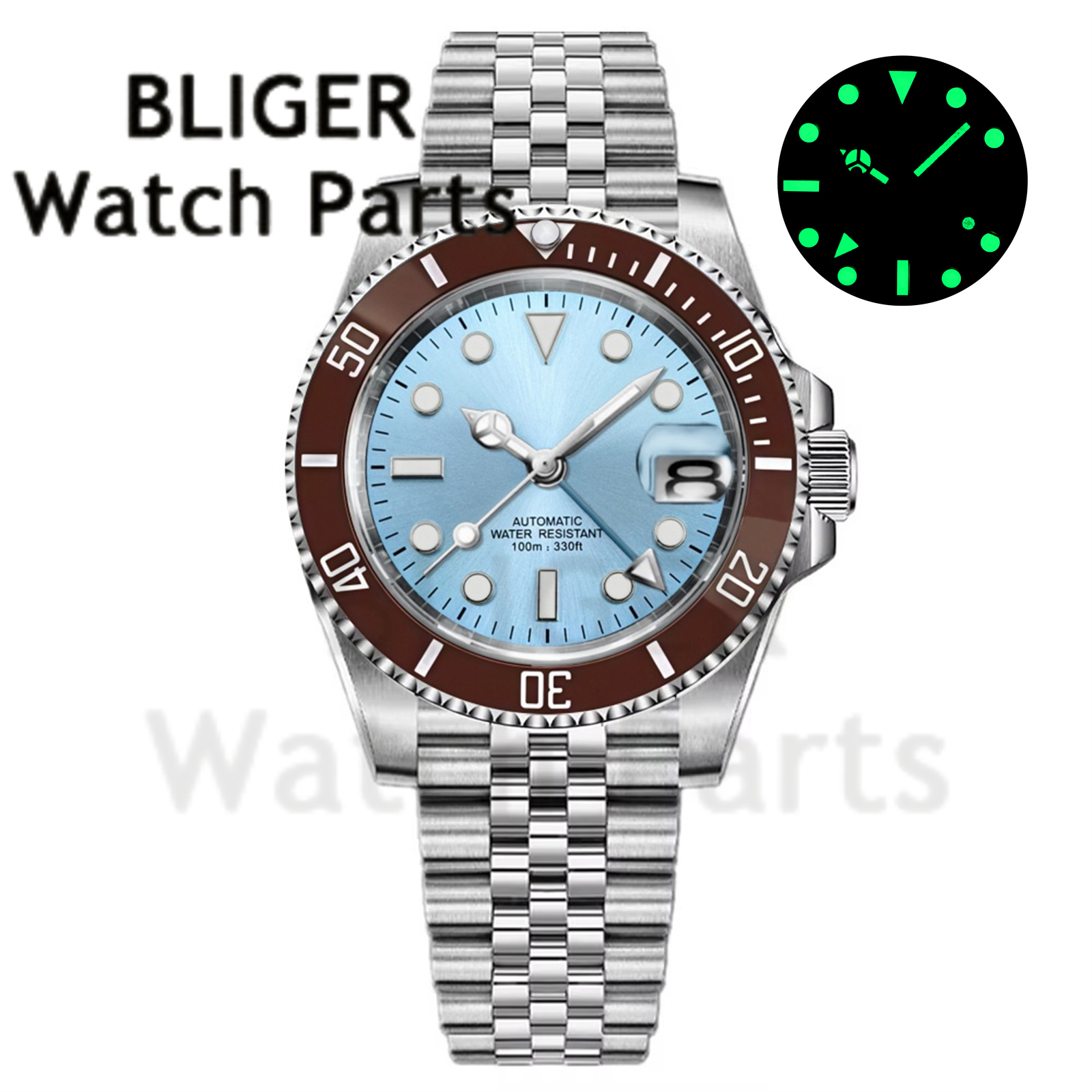 Custom Fashion GMT 40mm Men NH - Men'S Fashion Zone ulasan dan harga