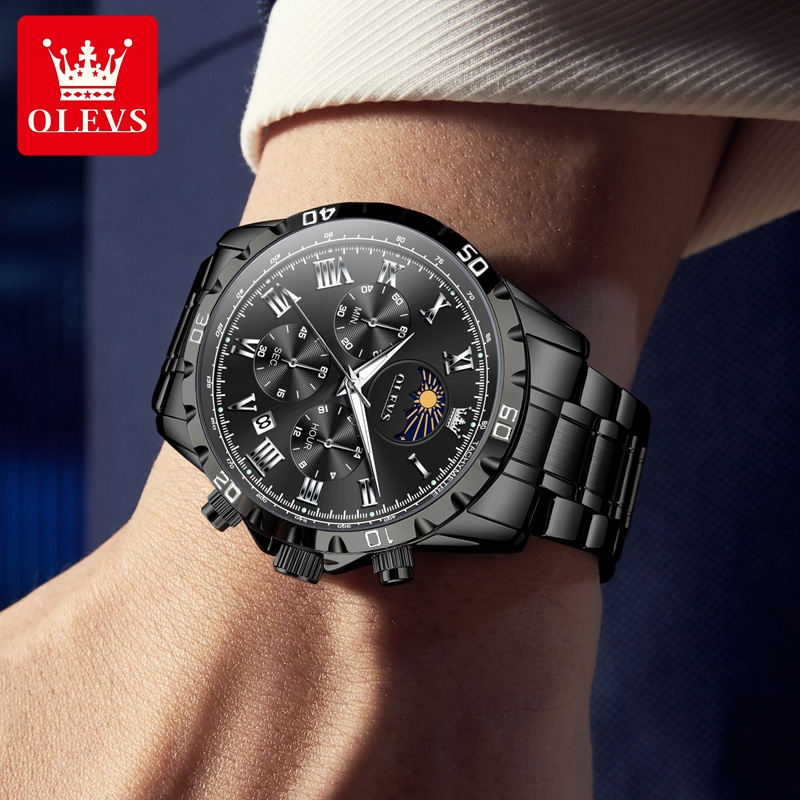OLEVS 2950 Men Watch Fashion R - Men'S Fashion Zone ulasan dan harga