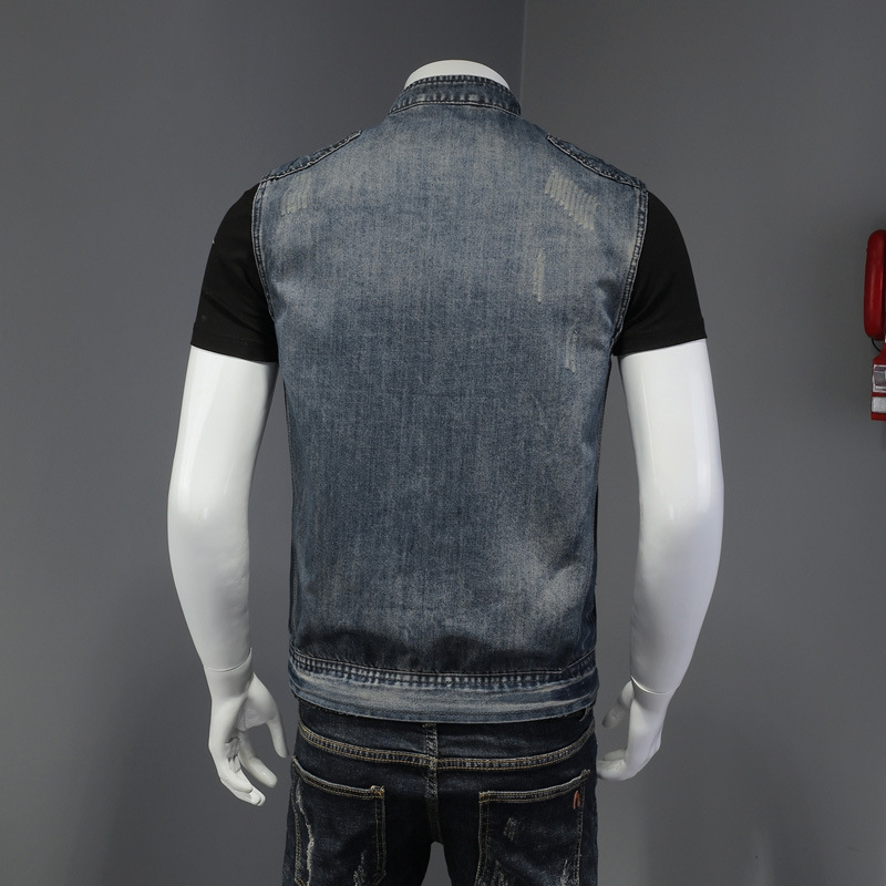 2026 Mens Denim Vests Vintage  - Men'S Fashion Vest With Jeans ulasan dan harga