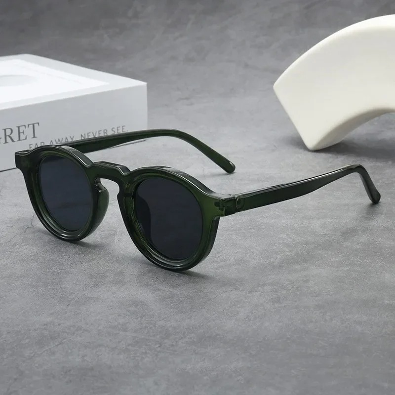 High Quality Round Sunglasses  - Men'S Fashion Round Glasses ulasan dan harga
