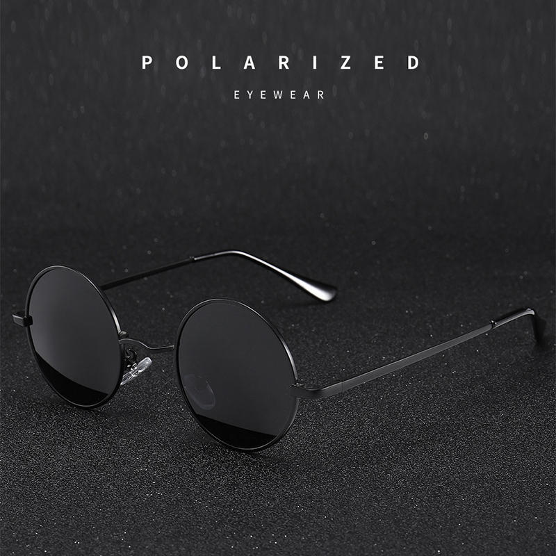 Retro Vintage Round Sunglasses - Men'S Fashion Round Glasses ulasan dan harga